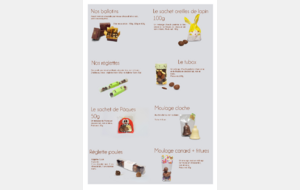Chocolat de pâques