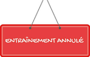 Cours annulés